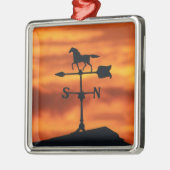 Ornement En Métal Palette de temps au coucher du soleil (Gauche)