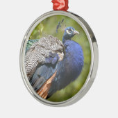 Ornement En Métal Paon indien (Gauche)