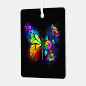 Ornement En Métal Papillon arc-en-ciel (Avant gauche)