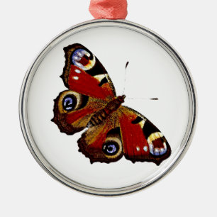 Ornement En Métal Papillon coloré