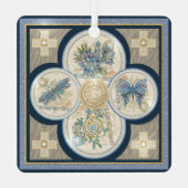 Ornement En Métal Papillon du bureau de création G (Verso)