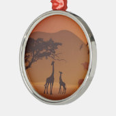 Ornement En Métal Parc de safari (Gauche)