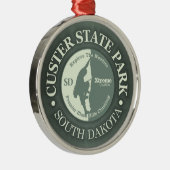 Ornement En Métal Parc d'état de Custer (CLB) (Droite)