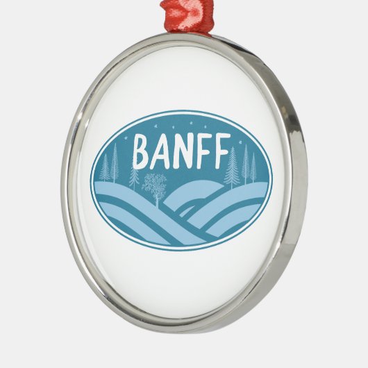 Ornement En Métal Parc national Banff En plein air (Gauche)