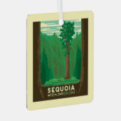 Ornement En Métal Parc national de Sequoia (Avant droite)