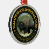 Ornement En Métal Parc national de Yellowstone (bison) (Droite)