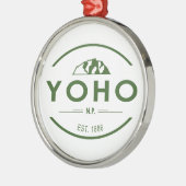 Ornement En Métal Parc national de Yoho (Gauche)