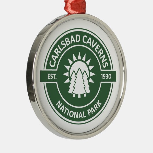 Ornement En Métal Parc national des Cavernes Carlsbad (Droite)