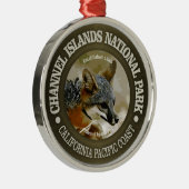 Ornement En Métal Parc national des îles Channel (renard) (Droite)