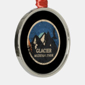 Ornement En Métal Parc national du Glacier (Droite)