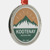 Ornement En Métal Parc national Kootenay (Droite)