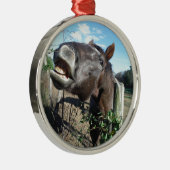 Ornement En Métal Parler de cheval Brown (Droite)