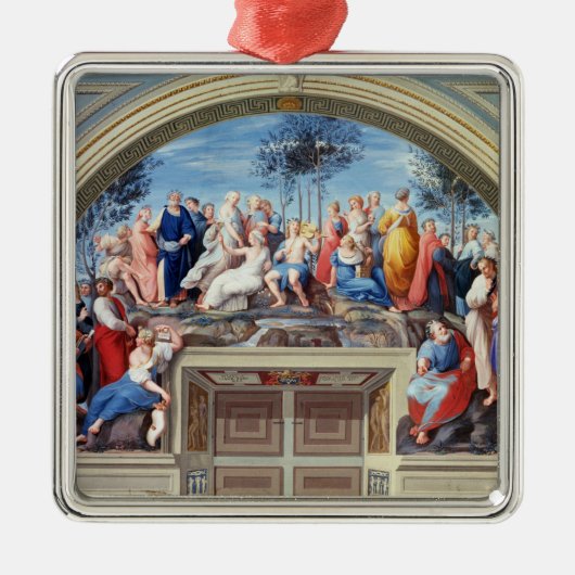 Ornement En Métal Parnassus et le Disputa, du della S de strophe (Devant)