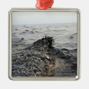 Ornement En Métal Partie d'une nappe de pétrole dans le golfe du Mex