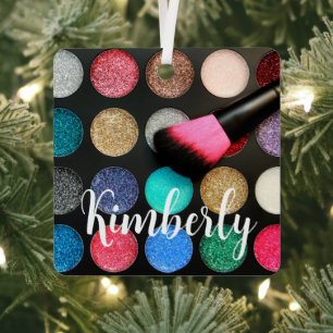 Ornement En Métal Parties scintillant Eyeshadow Personnalisé