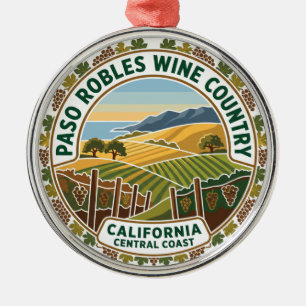 Ornement En Métal Paso Robles, Californie, États-Unis Californie