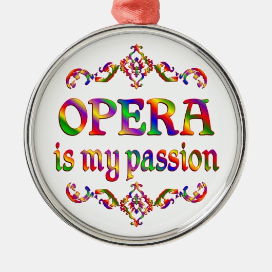 Ornement En Métal Passion d'opéra (Devant)