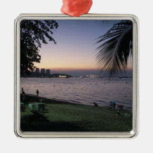 Ornement En Métal Pattaya Beach Sunset ... Chonburi, Thaïlande
