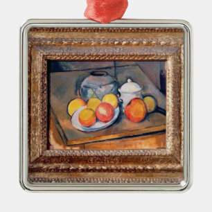 Ornement En Métal Paul Cezanne   Paille-a couvert le vase, sucrier