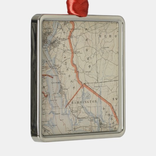 Ornement En Métal Pays de Bristol, Rhode Island (Droite)