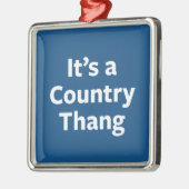 Ornement En Métal Pays Thang (Gauche)