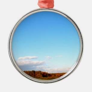 Ornement En Métal Paysage d'automne