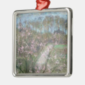 Ornement En Métal Paysage de ressort (Gauche)