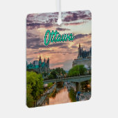 Ornement En Métal Paysage nuageux d'Ottawa (Avant droite)