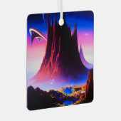 Ornement En Métal Peinture à l'huile Dream World (Avant droite)