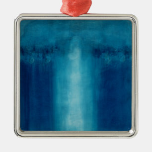 Ornement En Métal Peinture bleue sans titre 1995