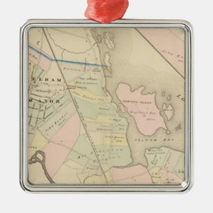 Ornement En Métal Pelham, manoir de Pelham, New York