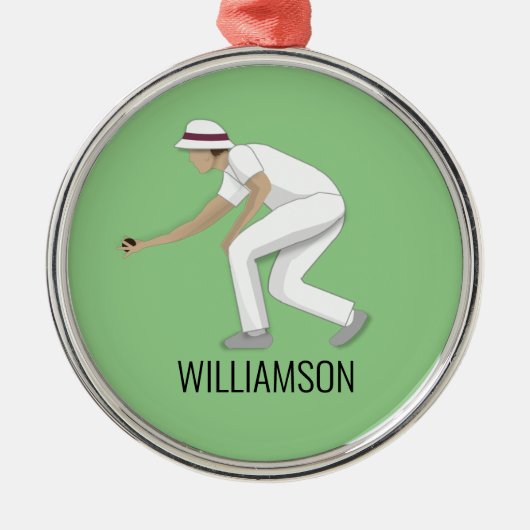 Ornement En Métal Pelouse Bowls (Devant)