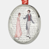 Ornement En Métal Pemberley Ball (Gauche)