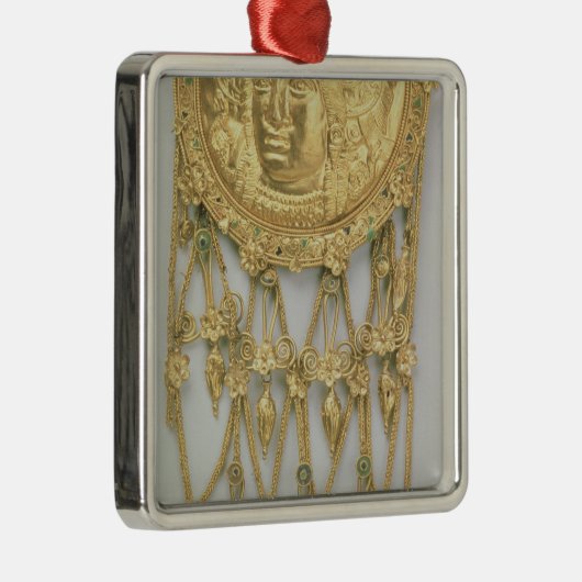Ornement En Métal Pendentif avec la tête d'Athéna Parthenos (Droite)