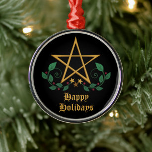 Ornement En Métal Pentacle