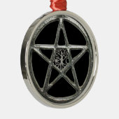 Ornement En Métal Pentacle Tree Of Life Ornament (Droite)