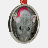 Ornement En Métal Père Noël Dumbo rat Noël (Droite)