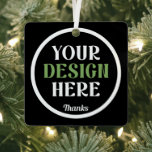 Ornement En Métal personnalisé, unique, élégant et minimaliste<br><div class="desc">Ce design est accessible à tous. N'hésitez pas à customiser le logo,  les images,  le texte et les couleurs selon vos préférences. Merci beaucoup.</div>