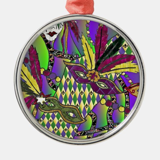 Ornement En Métal Personnaliser (Devant)