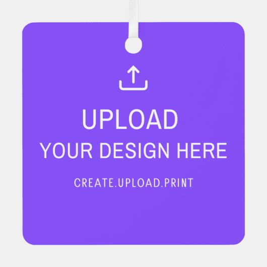 Ornement En Métal Personnalisez ou téléchargez votre propre concepti (Recto)