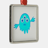 Ornement En Métal Petit monstre radioactif (Droite)