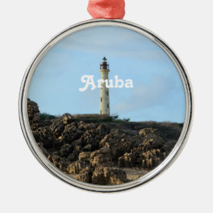 Ornement En Métal Phare de la Californie dans Aruba