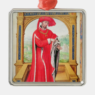 Ornement En Métal Philip le bon duc de Bourgogne