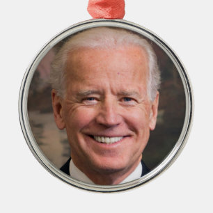 Ornement En Métal Photo de portrait de Joe Biden