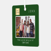 Ornement En Métal Photo du logo de l'entreprise (Avant gauche)