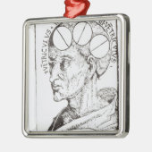 Ornement En Métal Phrénologie (Gauche)