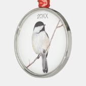 Ornement En Métal Pickadee (Gauche)