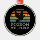 Ornement En Métal Pigeon (Devant)