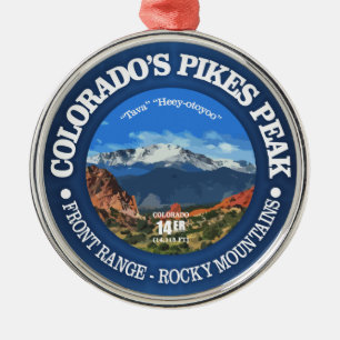 Ornement En Métal Pikes Peak