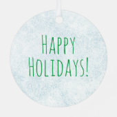 Ornement En Métal Pinaphe de vacances (Verso)